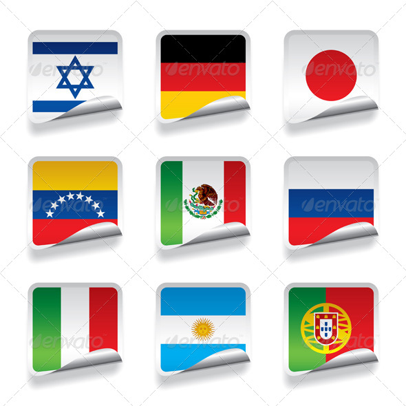 Sticker Flags