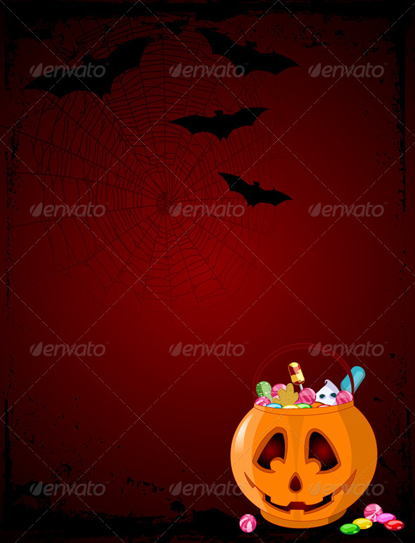 GraphicRiver Halloween Treats Background 8103484 GraphicRiver Halloween Treats Background 8103484