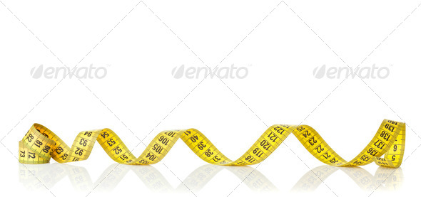 Yellow measure tape (Misc) Photo Download