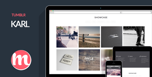 ThemeForest Karl Minimal Portfolio Theme for Tumblr 6643764 ThemeForest Karl Minimal Portfolio Theme for Tumblr 6643764