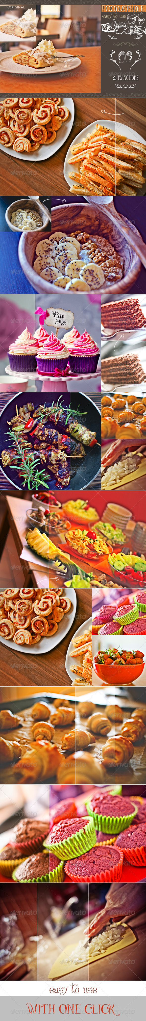 GraphicRiver Foodaphile 6 PS Actions 8108880 GraphicRiver Foodaphile 6 PS Actions 8108880