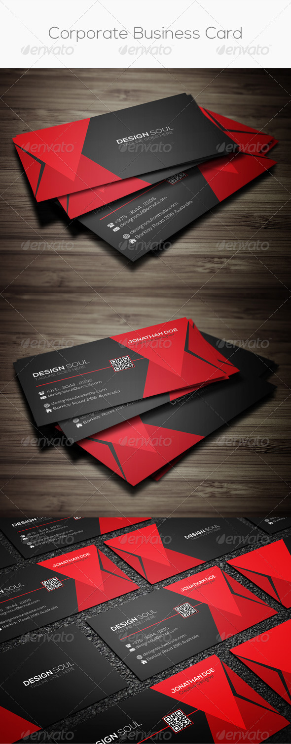 GraphicRiver Corporate Business Card 8109707 GraphicRiver Corporate Business Card 8109707