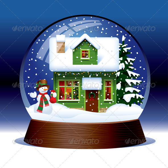 GraphicRiver Snow Globe 8109793 GraphicRiver Snow Globe 8109793