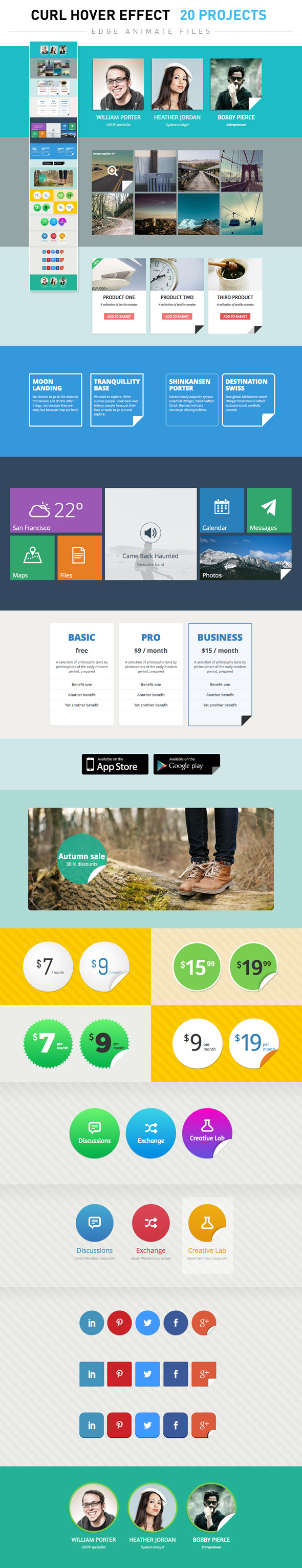 CodeCanyon Curl Hover Effects 8110117 CodeCanyon Curl Hover Effects 8110117