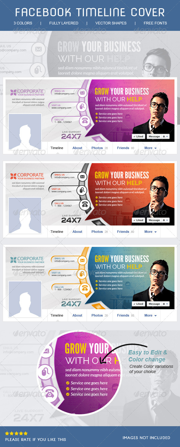 GraphicRiver Corporate Facebook Timeline 8109728 GraphicRiver Corporate Facebook Timeline 8109728