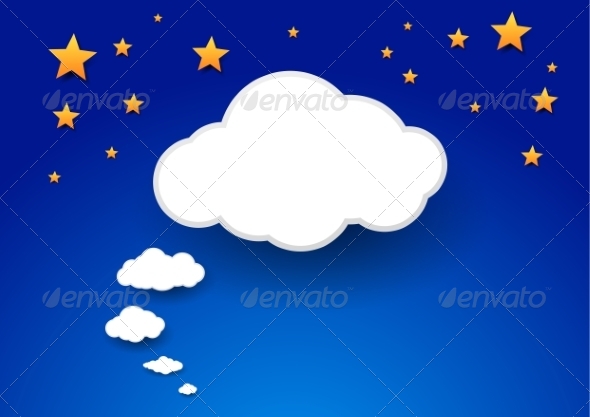 Cloud as a Giant Speech-Bubble Cloud as a Giant Speech-Bubble