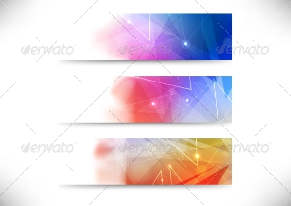 Set of Abstract Business Cards Set of Abstract Business Cards