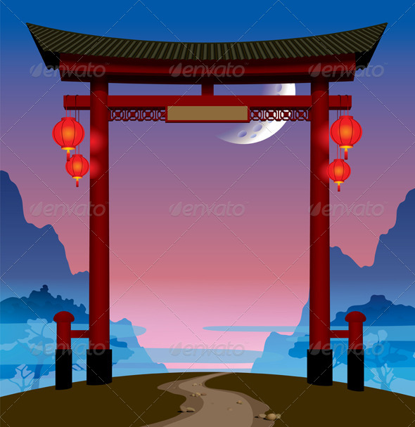 Chinese Gate Chinese Gate
