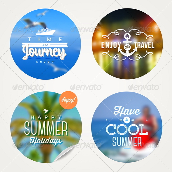 GraphicRiver Summer Travel and Vacation Set 8120625 GraphicRiver Summer Travel and Vacation Set 8120625