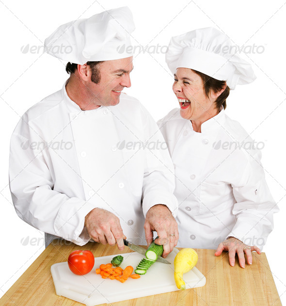 Cutting Up in Kitchen (Misc) Photo Download