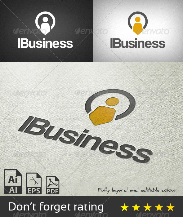 IBusiness Logo Template IBusiness Logo Template