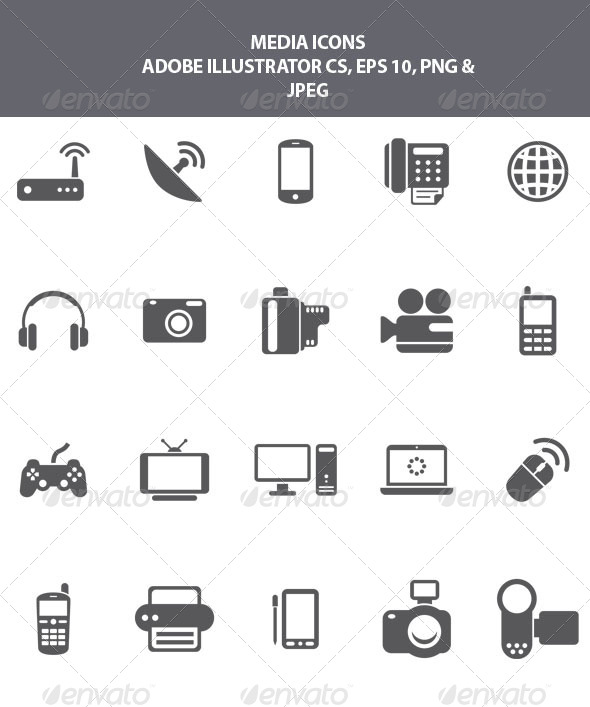 Media Icons Media Icons