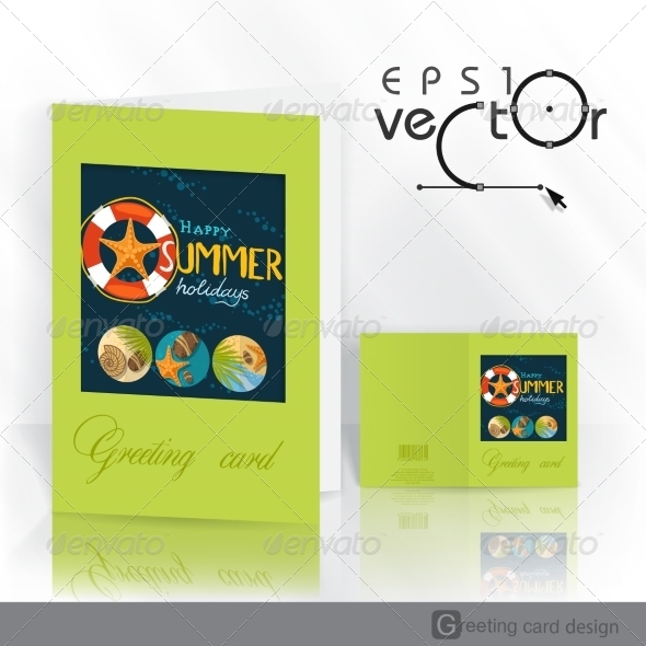 GraphicRiver Greeting Card Design Template 8125810 GraphicRiver Greeting Card Design Template 8125810