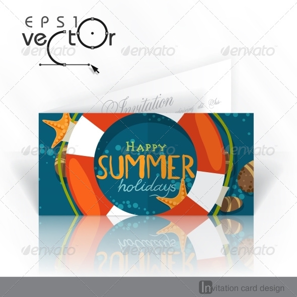 GraphicRiver Invitation Card Design Template 8127125 GraphicRiver Invitation Card Design Template 8127125
