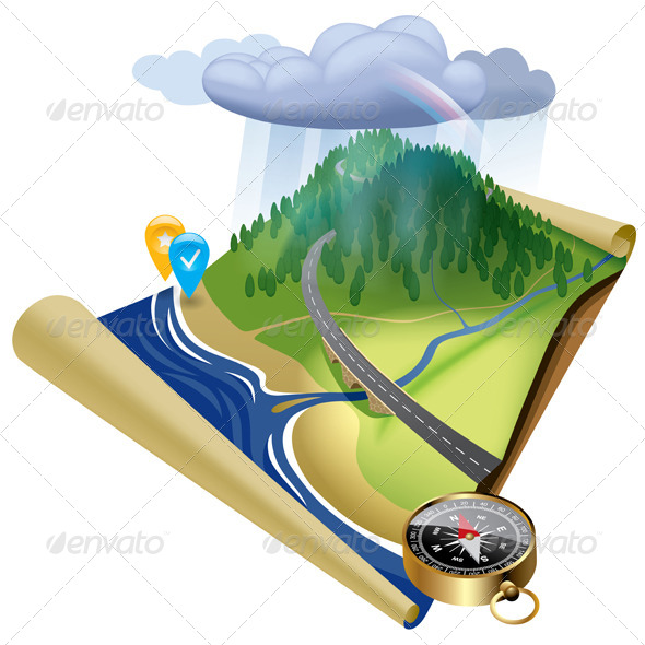 GraphicRiver Map of Locality 8127212 GraphicRiver Map of Locality 8127212