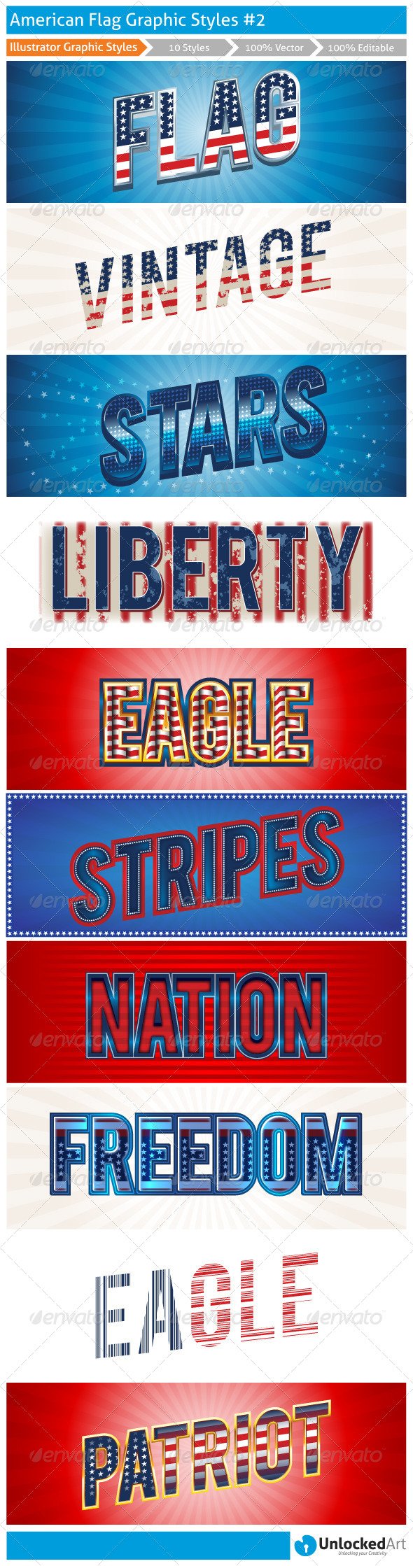 GraphicRiver American Graphic Styles 2 8127970 GraphicRiver American Graphic Styles 2 8127970
