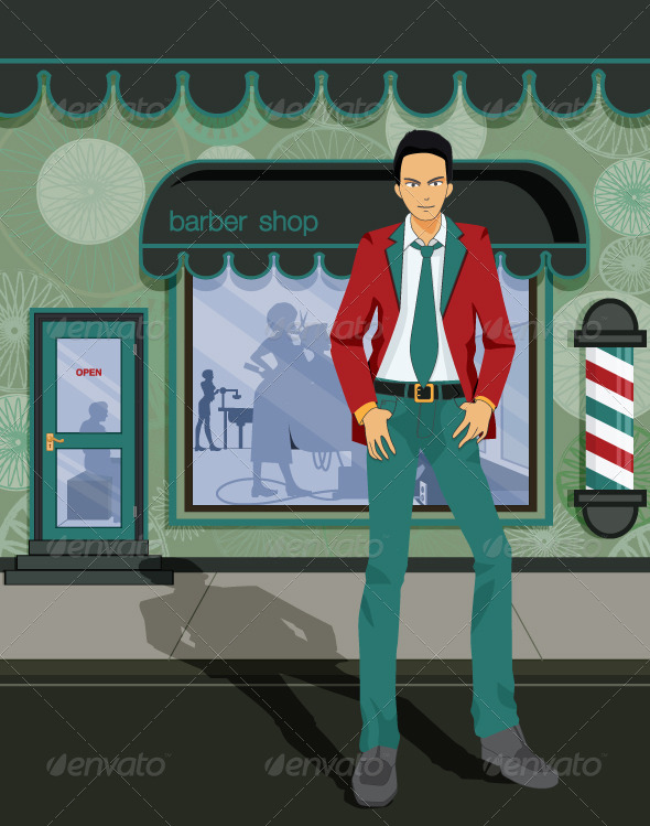 GraphicRiver Barber Shop 8129300 GraphicRiver Barber Shop 8129300