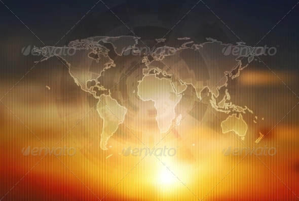 GraphicRiver Abstract Hi-Tech Background 8130644 GraphicRiver Abstract Hi-Tech Background 8130644