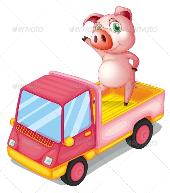 Pig in a Truck Pig in a Truck