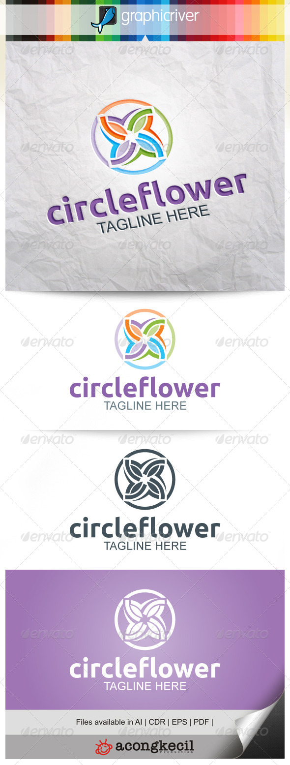 GraphicRiver Circle Flower V.2 8132752 GraphicRiver Circle Flower V.2 8132752