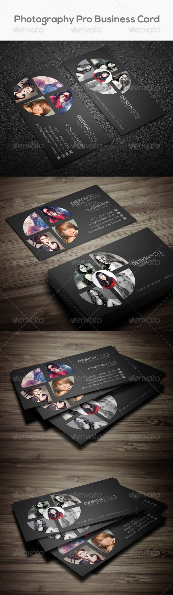 Photography Pro Business Card Photography Pro Business Card
