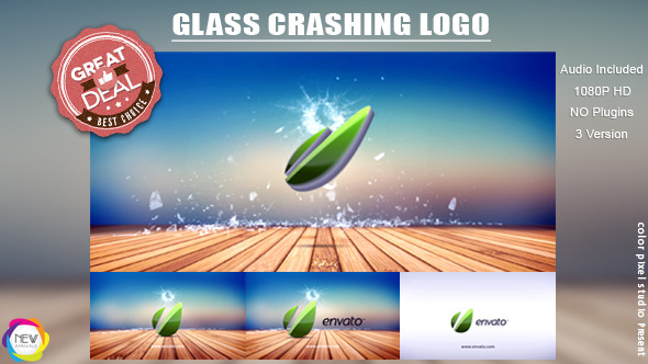 Glass Crashing Intro Glass Crashing Intro