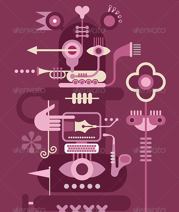 GraphicRiver Fantastic Machine 8138486 GraphicRiver Fantastic Machine 8138486