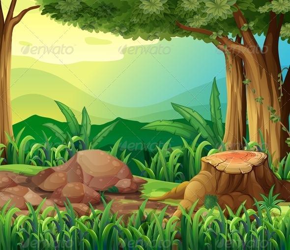 GraphicRiver The tree trunk 8138938 GraphicRiver The tree trunk 8138938