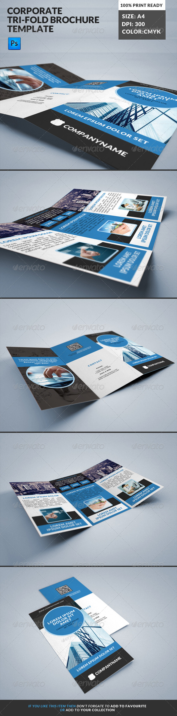 GraphicRiver Corporate Tri-Fold Brochures Template 11 8141529 GraphicRiver Corporate Tri-Fold Brochures Template 11 8141529
