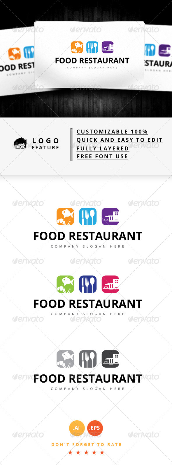 Food Restaurant Logo