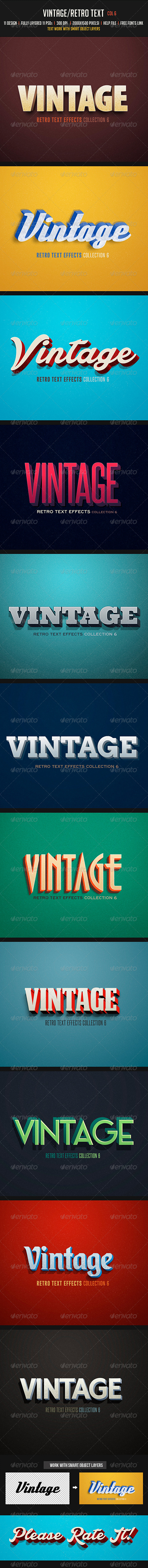 GraphicRiver Vintage Retro Text Col 6 8143607 GraphicRiver Vintage Retro Text Col 6 8143607