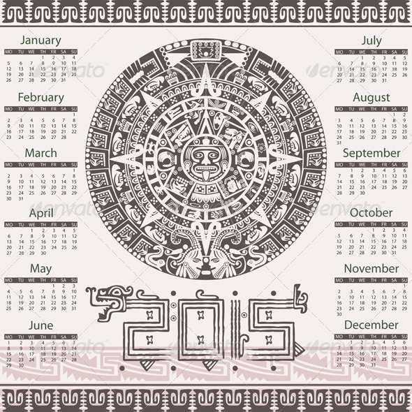 Aztec Calendar 2015 (Travel)