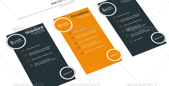 Creative Web Pricing Tables Creative Web Pricing Tables