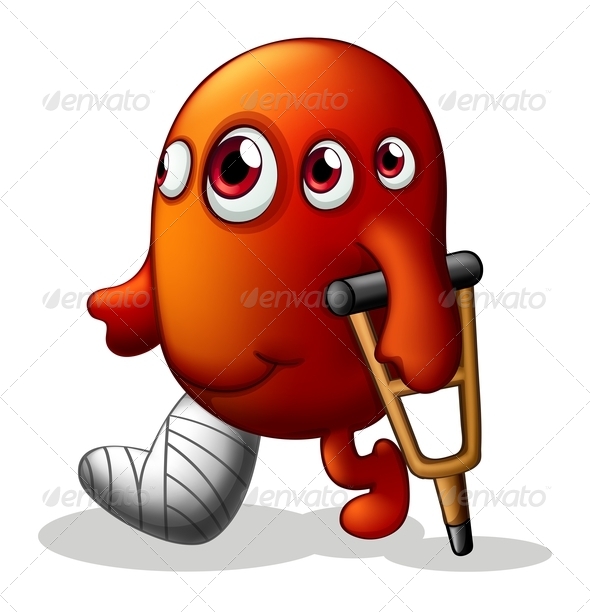 Injured Monster Injured Monster