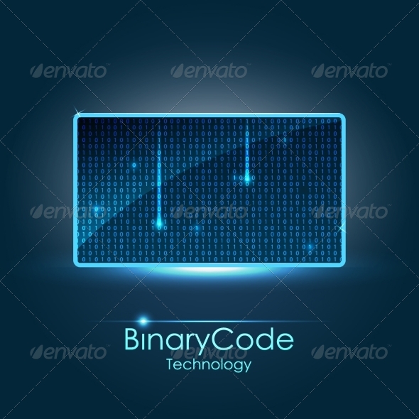 Binary Background Binary Background