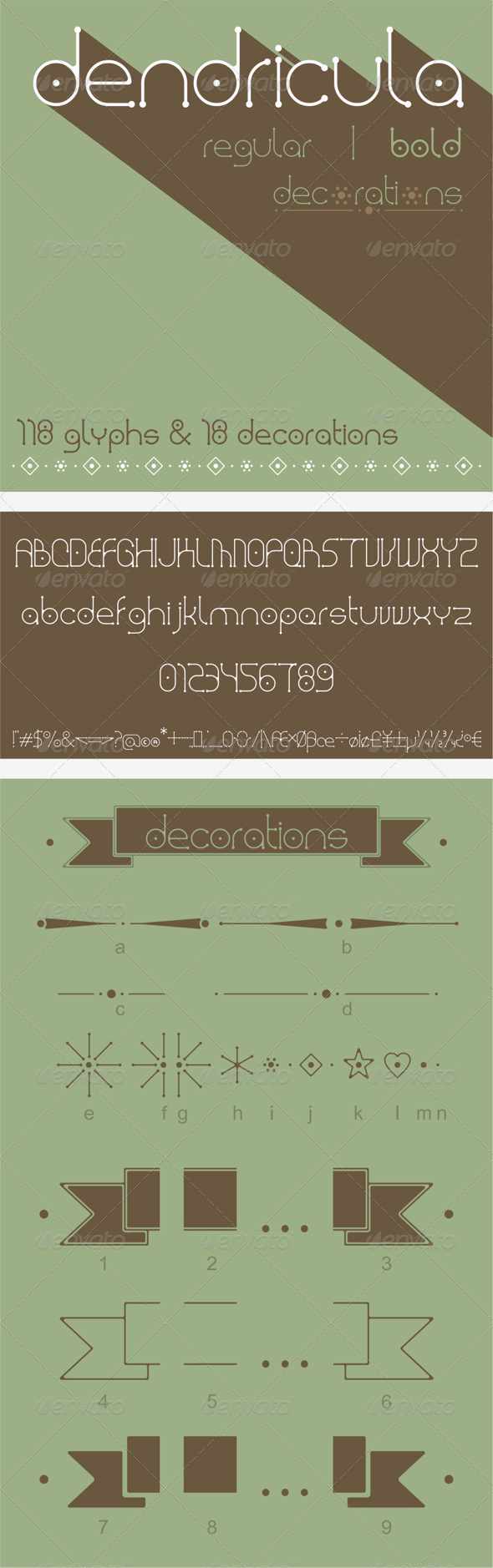 GraphicRiver Dendricula Typeface 8157205 GraphicRiver Dendricula Typeface 8157205