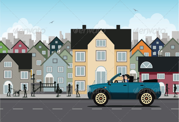 GraphicRiver City Driving 8158193 GraphicRiver City Driving 8158193