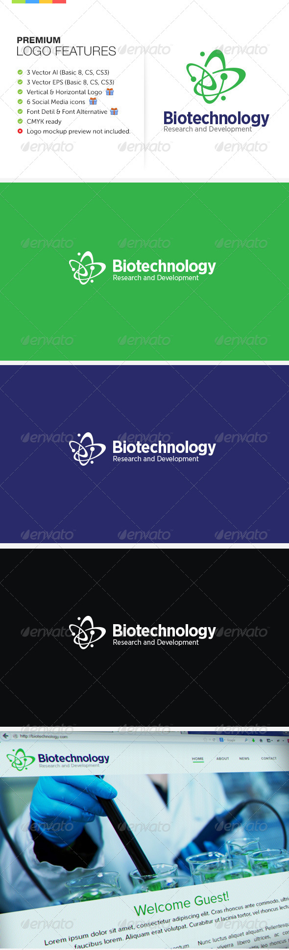 GraphicRiver Biotechnology Research & Development 8158276 GraphicRiver Biotechnology Research & Development 8158276
