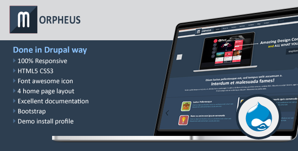 Morpheus Multipurpose Drupal Theme