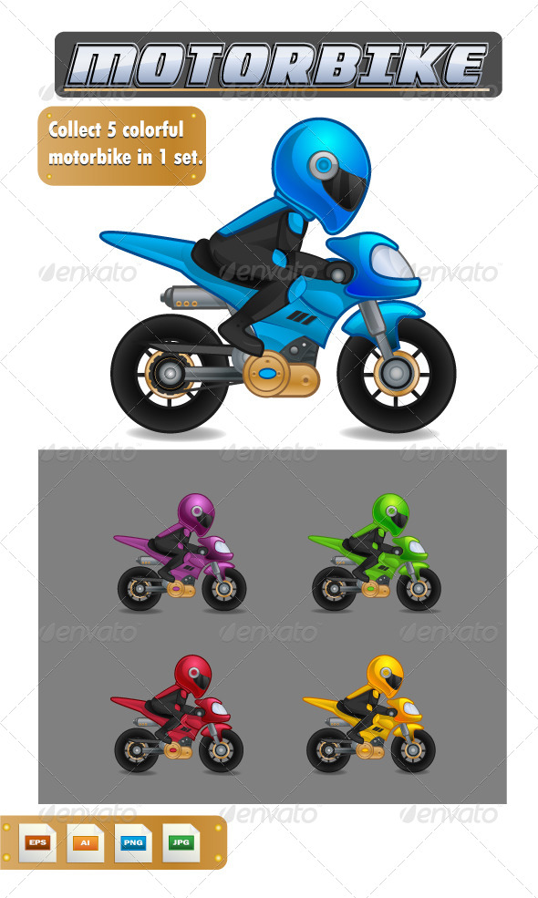 Vector Motorbike Vector Motorbike