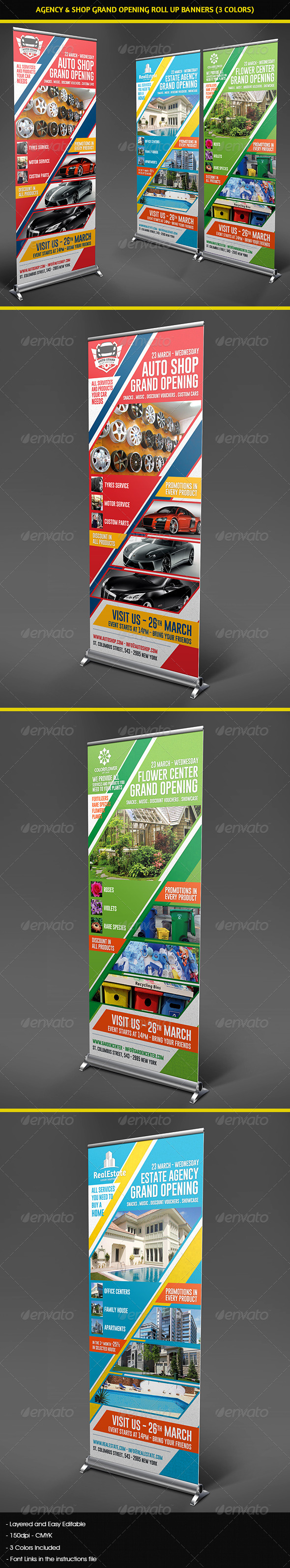 GraphicRiver Agency & Shop Grand Opening Roll Up Banners 7737053 GraphicRiver Agency & Shop Grand Opening Roll Up Banners 7737053