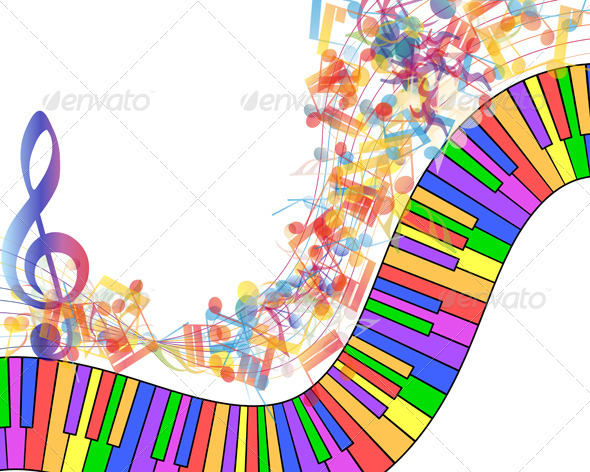 GraphicRiver Multicolor Musical 8163191 GraphicRiver Multicolor Musical 8163191