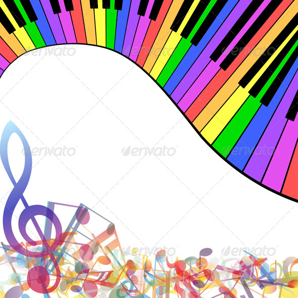GraphicRiver Multicolor Musical 8163197 GraphicRiver Multicolor Musical 8163197