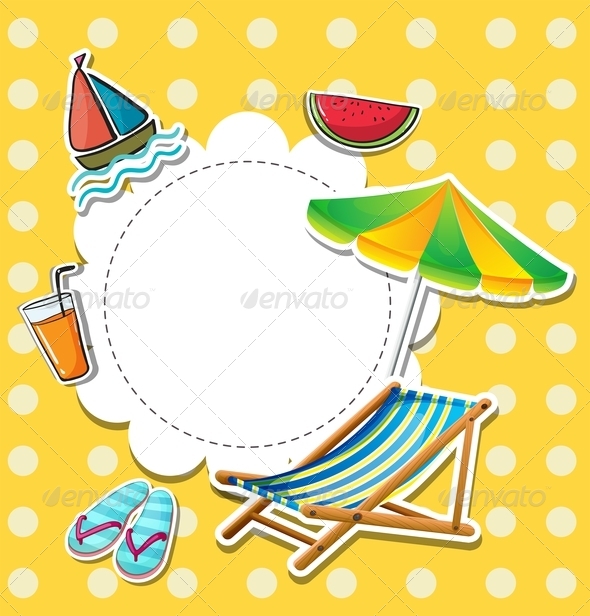 GraphicRiver A Stationery with Things Found at the Beach 8163208 GraphicRiver A Stationery with Things Found at the Beach 8163208