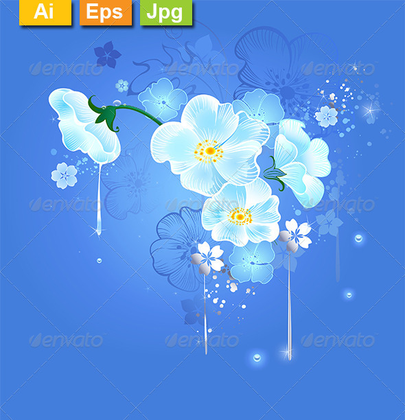 Magic White Flowers Magic White Flowers