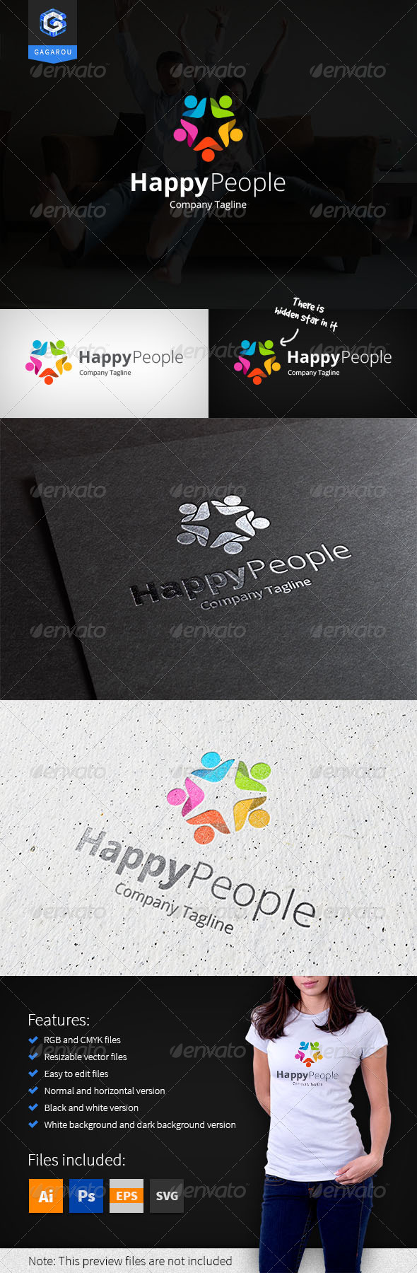 GraphicRiver Happy People 8163926 GraphicRiver Happy People 8163926