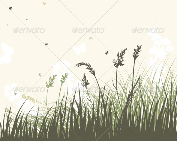 GraphicRiver Summer Meadow Background 8163989 GraphicRiver Summer Meadow Background 8163989