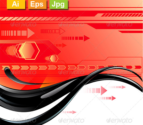 GraphicRiver Red Background with Oil 8164236 GraphicRiver Red Background with Oil 8164236