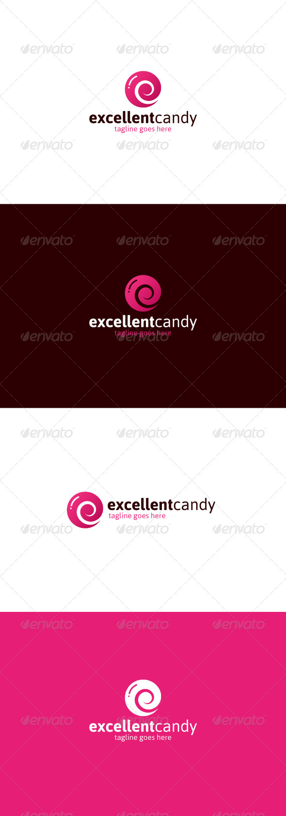 GraphicRiver Excellent Candy Logo Letter E 8164441 GraphicRiver Excellent Candy Logo Letter E 8164441