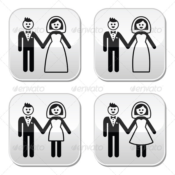 GraphicRiver Wedding Icons Set 8164777 GraphicRiver Wedding Icons Set 8164777